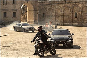 Jaguar XF Makes Its 007 Debut in No Time to Die