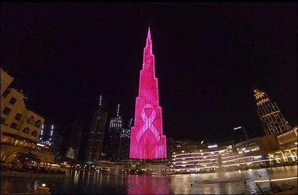 Pink October: Downtown Dubai Will Illuminate in Pink to Raise Awareness This Weekend