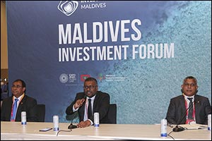 Maldives Investment Forum graced by the President of Maldives, H.E. Ibrahim Mohamed Solih held at Expo 2020 Dubai