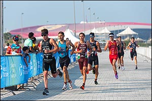 World Triathlon Championships Series Abu Dhabi sees Stellar Performance from World's Best Triathlon Athletes