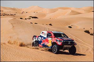 Epic Start to Abu Dhabi Desert Challenge  As Al Attiyah, Branch Set Early Pace