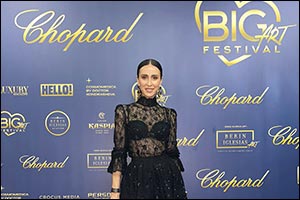 Dubai-Based International Supermodel Elvira Jain featured on the Chopard Red Carpet Exclusive at Burj Al Arab