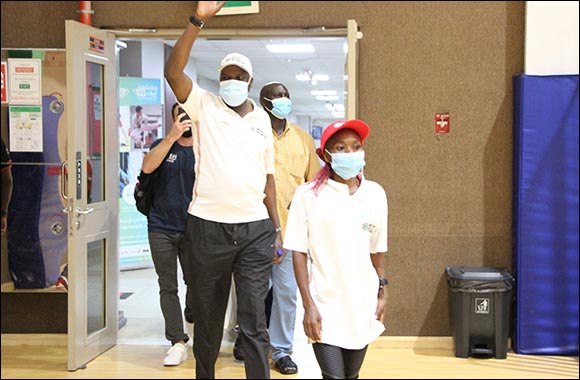 Kenyan Star Runners Inspire DIA Students through a Visit Organized by Dubai Fitness Challenge