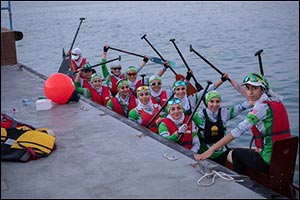 The Winning Lineup at the 2021 EDBF Euro Cup Dragon Boat Championship