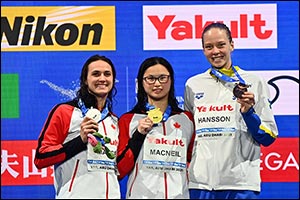 Canada's Margaret Macneil Makes a Big Splash at the Fina World Swimming Championships (25M) in Abu Dhabi With New World Record
