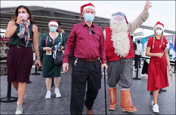 Brazil pavilion at Expo hosts Santa