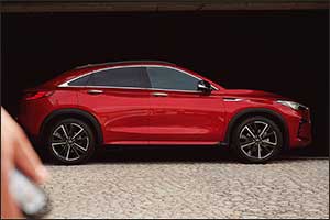 All-new INFINITI QX55 makes a Stylish Debut at Arabian Automobiles'
