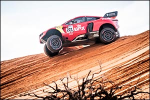 Loeb Boosts Dakar Bid With Historic  Stage Victory for BRX