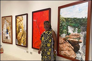 ‘Connections' Art Exhibition Concludes at Angola Pavilion, Expo 2020