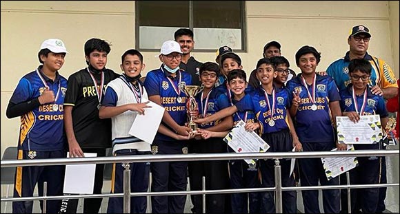 Desert Cubs DPS Centre Hosted First-Ever Under-12 Test Match Championship