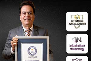 JC Chaudhry achieves the First Guinness World Record on Numerology, first of 2022