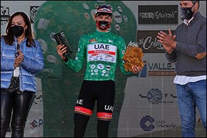 UAE Team Emirates Squad Illuminate Abu Dhabi Ahead of UAE Tour