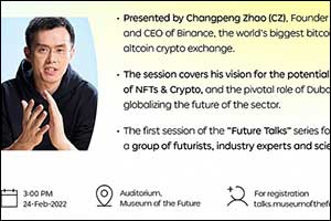 Binance Founder to Share Vision for the Future of Cryptocurrency at Museum of the Future