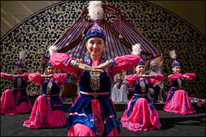 The Kazakhstan Pavilion Celebrated “Nauryz Meiramy” at Expo 2020