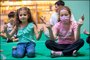 Young Yogis immerse in Soul Therapy with a twist at SCRF 2022