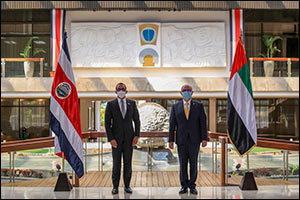 Guatemalan President hosts Fahim Al Qasimi to Discuss Emerging Investment Prospects with Sharjah