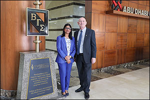 Abu Dhabi University's BGS Chapter receives the ‘Gold Outstanding Chapter' Award