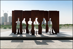 ‘Front-Line Heroes' Art Installation Revealed at Dubai Science Park