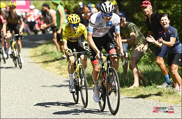 Second Place for Pogačar on the Hautacam