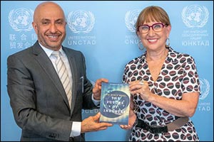 His Excellency Dr. Mohammed Al Zarooni Chairman of World FZO meets with UNCTAD to discuss Leadership Growth Strategies