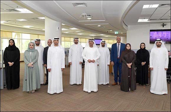 HE Dawood Al Hajiri, Director General of Dubai Municipality, honoring the Municipality's Call Center Team
