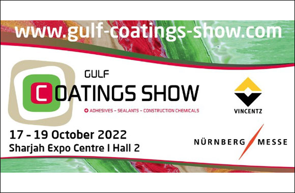 Expo Centre Sharjah To Host Gulf Coatings Show 2022 For First Time