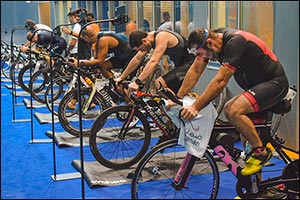 NYUAD Hosts UAE's First Indoor Triathlon & Aquathlon to Further Promote Public Health and Fitness in the Community