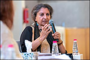“Stories are all Around us and within us”: Geetanjali Shree, International Booker Prize winner 2022 tells SIBF Audience