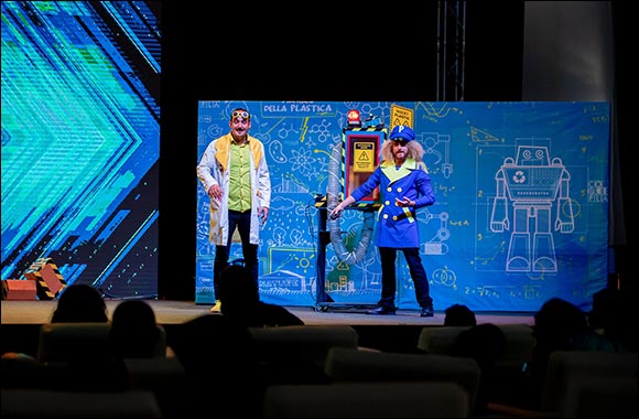 Italian Performers Enhance Children's Knowledge of Recycling at SIBF 2022