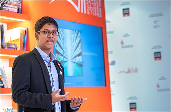 UAE-based 15-year-old Sri Lankan Author Pre-Launches Fourth Book at SIBF 2022