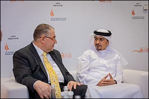 SBA Chairman Receives Syrian Delegation at SIBF 2022