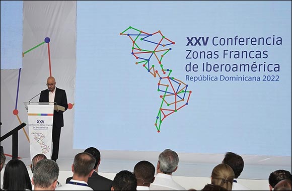 Al Zarooni discusses the Future of Economic Zones with the President of the Dominican Republic and the Cuban Prime Minister