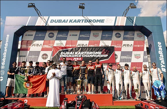 UAE-based Dojomoto Team Triumphs in Dubai Kartdrome Endurance Championship 24 Hours