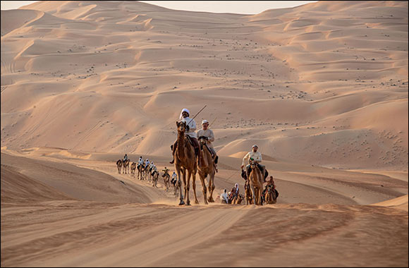 34 Voyagers from 15 Countries Take Off for the 9th UAE Camel Trek
