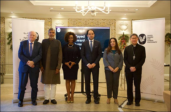 International Judging Committee Convenes in Rome to Select Honoree(S) for  Zayed Award for Human Fraternity 2023