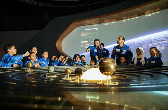 Emirati Astronauts Hazza Al Mansoori, Sultan Al Neyadi take next Generation Space Enthusiasts on Exclusive Tour at Dubai's Museum of the Future