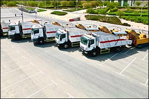 Dubai Municipality Incorporates Five New Vehicles into its Fleet of Highway Cleaning Vehicles