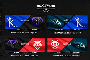 Baseball United Announces Official Schedule for its November Dubai Showcase