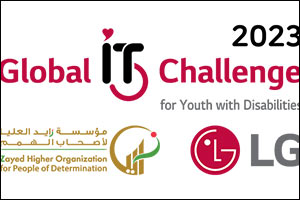 Global IT Challenge for Youth with Disabilities 2023 to be Held for the First Time in Abu Dhabi from October 25 to 27