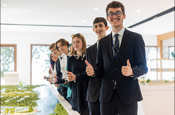 Cranleigh School Students Embark on Unique Internship Experience with Lead Development at Jubail Island