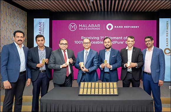 Malabar Gold & Diamonds Reaffirms its Commitment to Ethical Sourcing; Procures 100% Traceable RandPure' Gold from Rand Refinery, South Africa