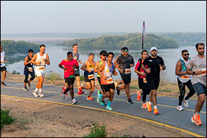 Ajman Tourism Organized Ajman Half Marathon at Ajman Safia Park