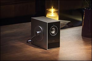 LG's Newest 4k Lifestyle Projector  Doubles as a Stylish Art Object