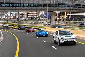 Adamas Motor Group hosts the Largest Lotus Emira gathering in the Middle East