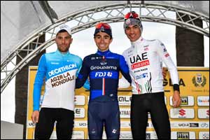 Ayuso takes podium at Laigueglia as Christen impresses