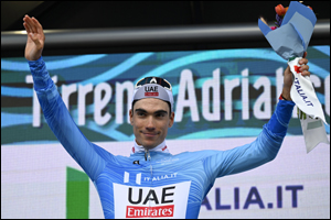 Ayuso storms to time trial victory at Tirreno-Adriatico