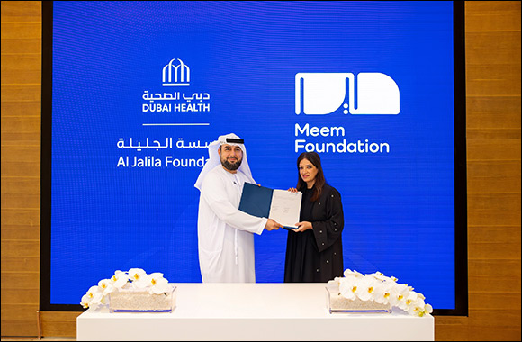 Meem Foundation donates AED 3 million to Al Jalila Foundation to support health and education programs to empower women and girls