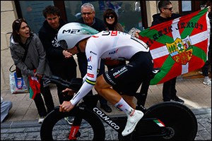 Vine goes close in lightning Itzulia TT opener