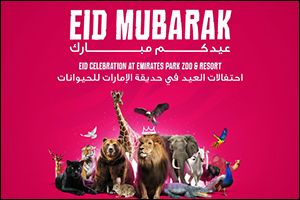 Enjoy free entry and family-friendly activities this Eid at Emirates Park Zoo and Resort on the first three days of Eid al-Fitr