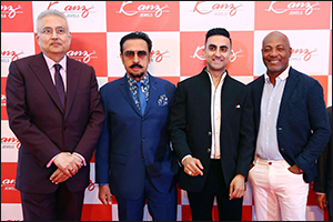 KANZ Jewels Hosts Spectacular Golden Evening with Bollywood Sensation Padma Shri Kailash Kher and Cricket Legend Brian Lara